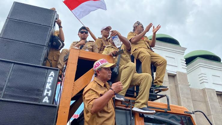 22 Juli Aksi Para Kades Nusantara di Kemendagri & DPR, Ini Tuntutannya