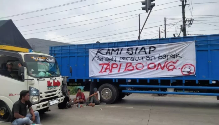 Supir Truk Ancam Mogok Nasional 11 Juli! Demo Besar Siap Lumpuhkan Indonesia, Pemerintah Dinilai Tak Punya Itikad Baik!
