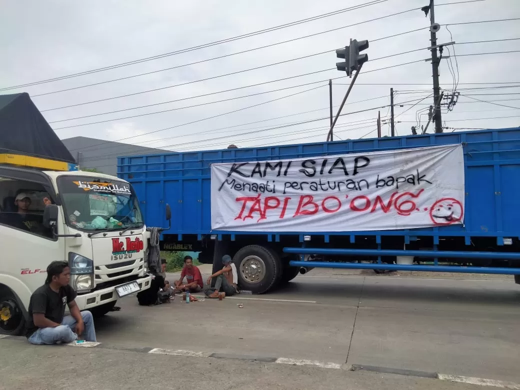 Supir Truk Ancam Mogok Nasional 11 Juli! Demo Besar Siap Lumpuhkan Indonesia, Pemerintah Dinilai Tak Punya Itikad Baik!