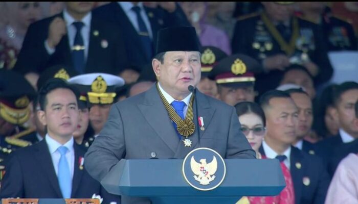Apresiasi Kinerja Kepolisian di HUT ke-79, Presiden Prabowo : Lanjutkan! Lanjutkan!