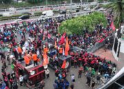 Demo Buruh KSPI Kondusif, Buzzer Ambyar Provokator Gagal Total