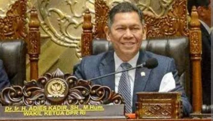 Golkar Non-Aktifkan Adies Kadir dari Wakil Ketua DPR dan Anggota Dewan