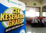 Kemenkes RI Serentak Luncurkan CKG Anak Sekolah di 12 Lokasi
