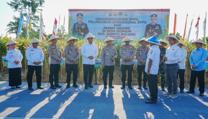 Panen Raya Jagung di Malang, Wujud Nyata Komitmen Polri Sukseskan Ketahanan Pangan Nasional