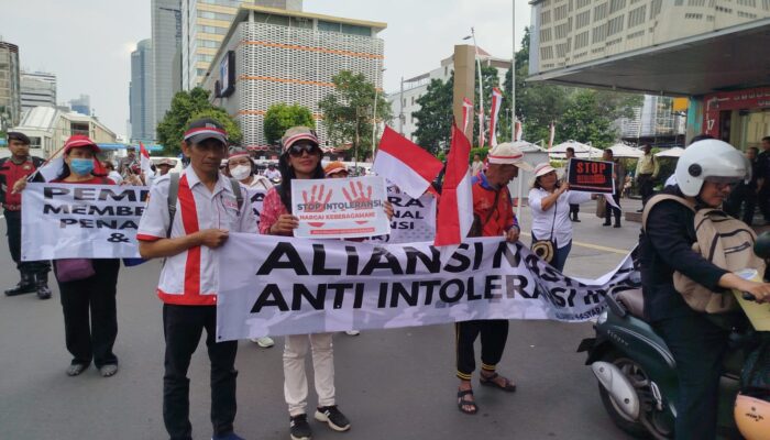 AMAI Gelar Aksi Damai Tolak Intoleransi, Desak Presiden Bentuk UU Pemberantasan Intoleransi