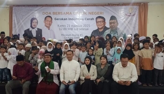 Rawat Optimisme Indonesia Cerah, Boni Hargens Gelar Doa Bersama Anak Yatim
