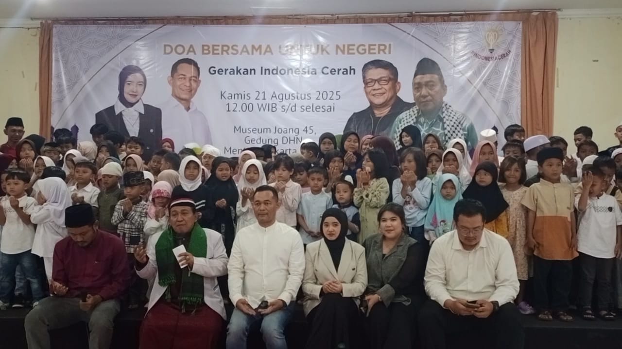 Rawat Optimisme Indonesia Cerah, Boni Hargens Gelar Doa Bersama Anak Yatim