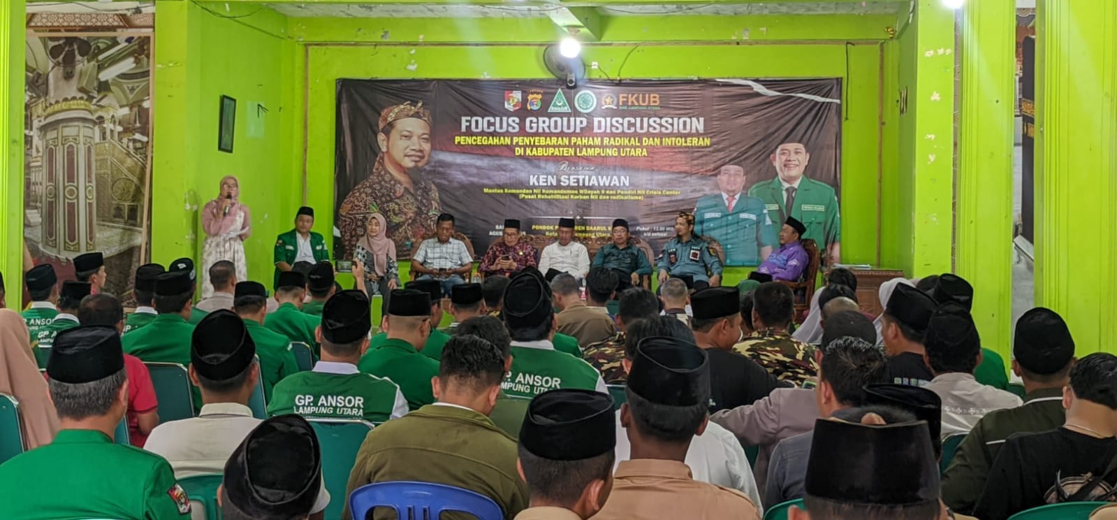FGD GP Ansor, Ken Setiawan Ungkap Nilai Pancasila sebagai Vaksin Anti-Radikalisme