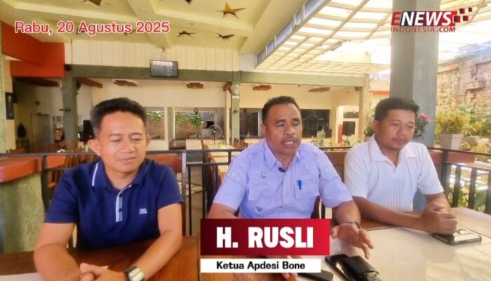 Ketua APDESI Bone Dukung Penundaan PBB-P2, Ajak Masyarakat Tenang dan Apresiasi Polri Jaga Kondusifitas