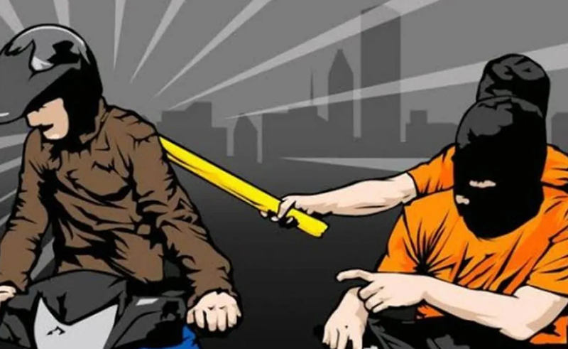 Ilustrasi Pemukulan