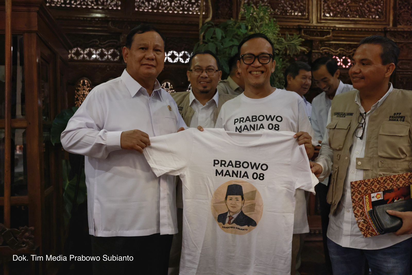 Immanuel Ebenezer saat Dukung Prabowo di Pilpres 2024