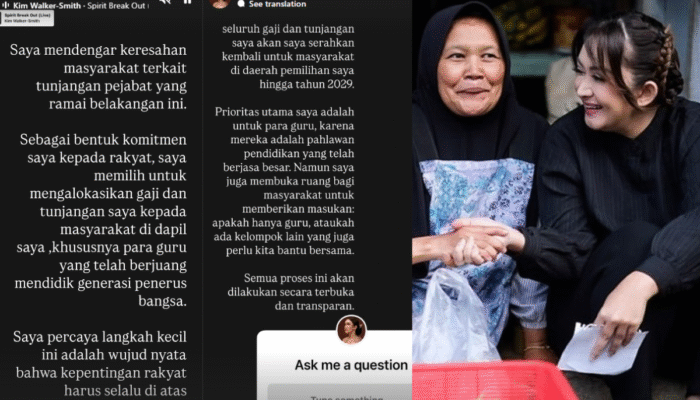 Nafa Urbach Sesumbar Gaji dan Tunjangannya di DPR Sampai 2029 Bakal Disalurkan ke Guru