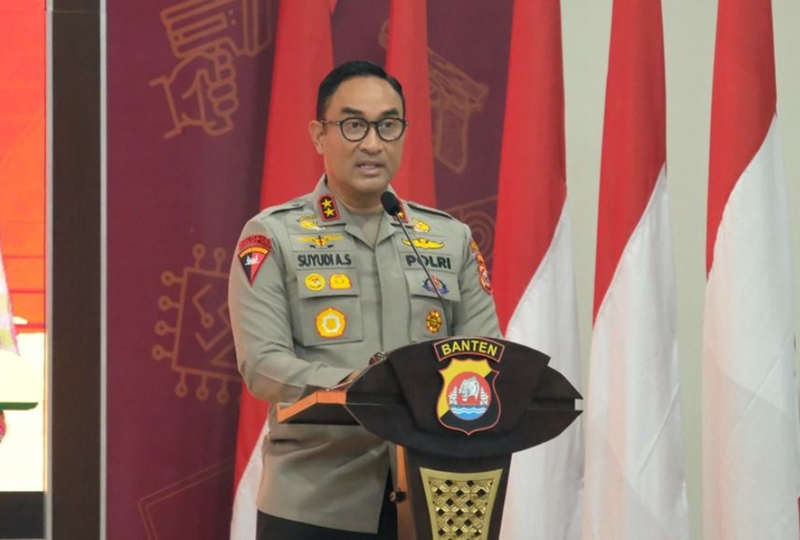 Kapolda Banten Irjen Pol Suyudi Ario Seto