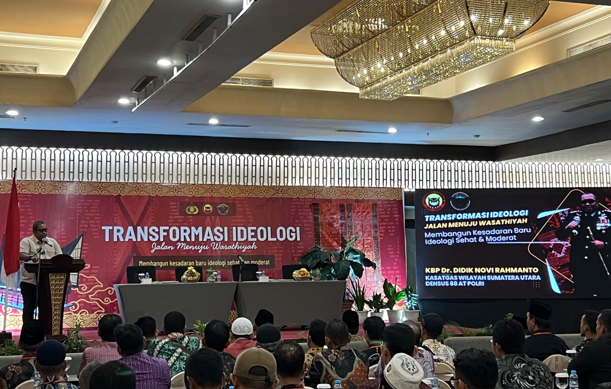 Kasatgaswil Densus 88 Sumut Didik Novi Rahmanto Dialog Transformasi Ideologi Jemaah Islamiyah
