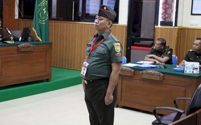 Sejarah Baru Pengadilan Militer Palembang Jatuhkan Vonis Hukuman Mati Kopda Bazarsah