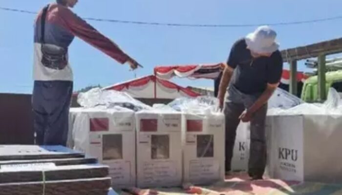 Kotak Suara PSU Pilkada Papua Telah Didistribusikan