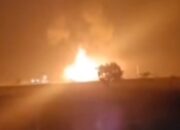 Pipa Gas Pertamina di Subang Meledak