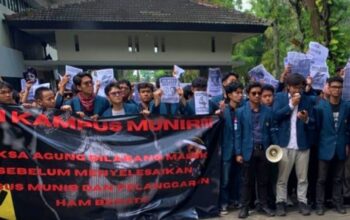 Kedatangan Jaksa Agung di Universitas Brawijaya Disambut Penolakan Oleh Mahasiswa