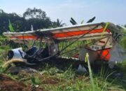 Pesawat Latih Jatuh di Ciampea Bogor