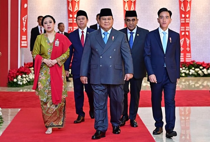 Prabowo di Senayan