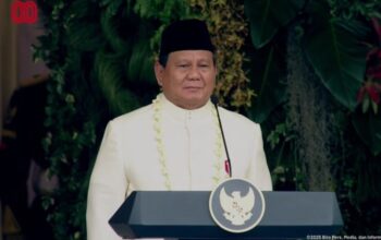 HUT RI ke-80, Presiden Prabowo Subianto Bacakan Teks Proklamasi