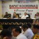 Rakor Persiapan Pengamanan PSU di Papua