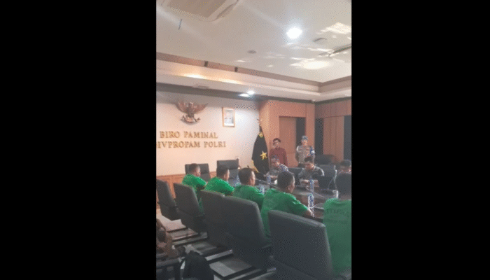 Transparan untuk Publik, Propam Polri Periksa 7 Anggota Brimob Secara Live