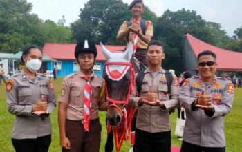 Ditpolsatwa Baharkam Polri Hadirkan Edukasi Polisi Satwa di Jambore Nasional Pramuka Berkebutuhan Khusus