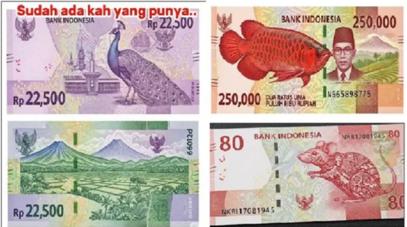 Hoaks! BI Tidak Rilis Uang Pecahan Rp22.500 untuk HUT ke-80 RI