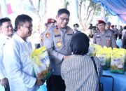 Wakapolda Metro Jaya Brigjen Djati Resmikan Gerakan Pangan Murah Sambut HUT ke-80 RI