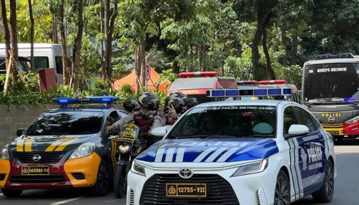 Patroli Skala Besar Polda Metro Jaya, Aman Jakarta bersama Masyarakat