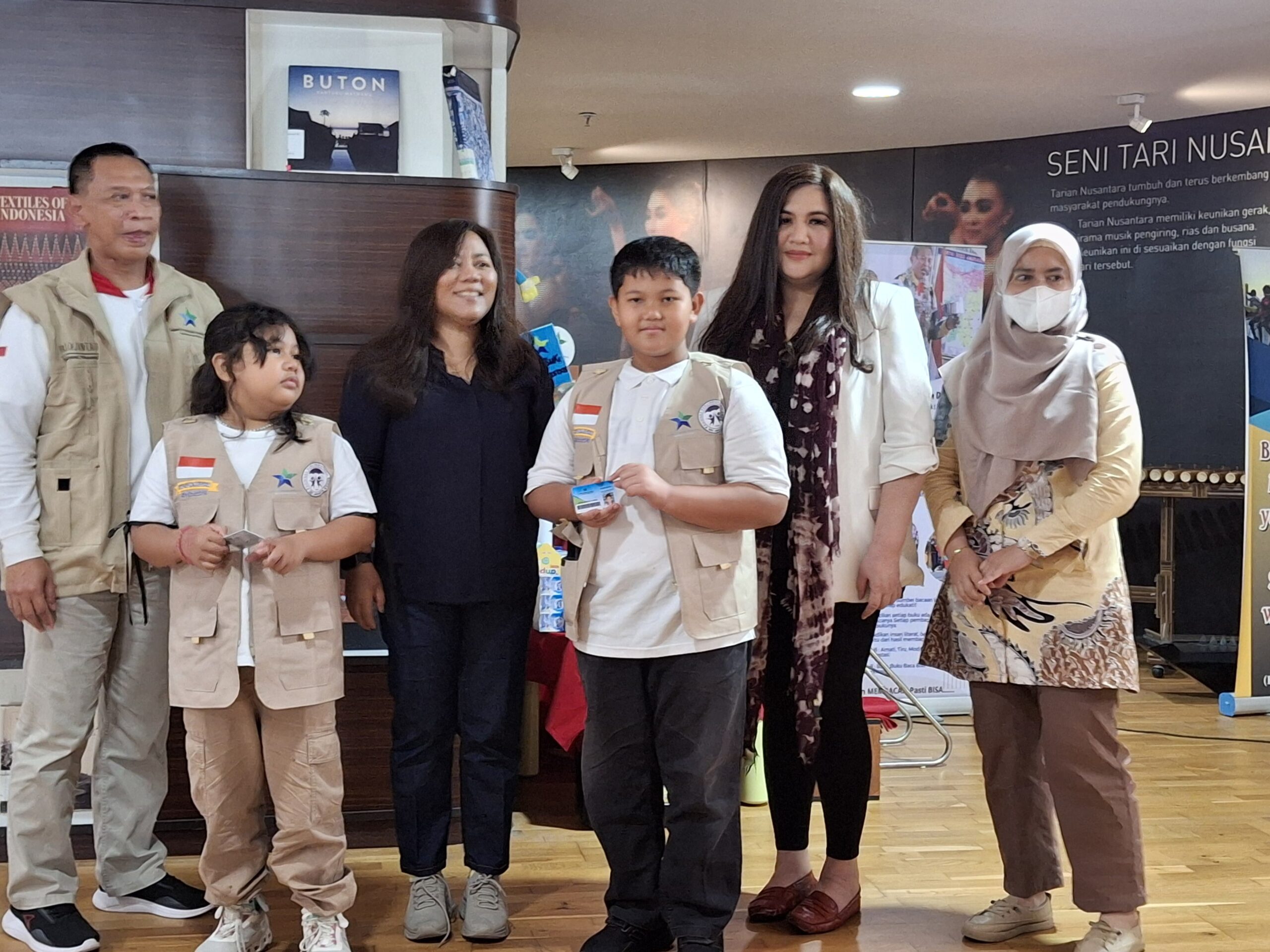 Kartu Anggota Perpusnas untuk Anak, Langkah Awal Menuju Indonesia Emas