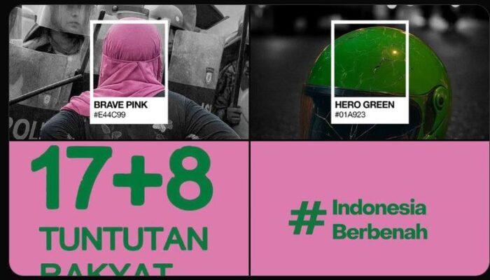 Brave Pink & Hero Green Warnai Medsos
