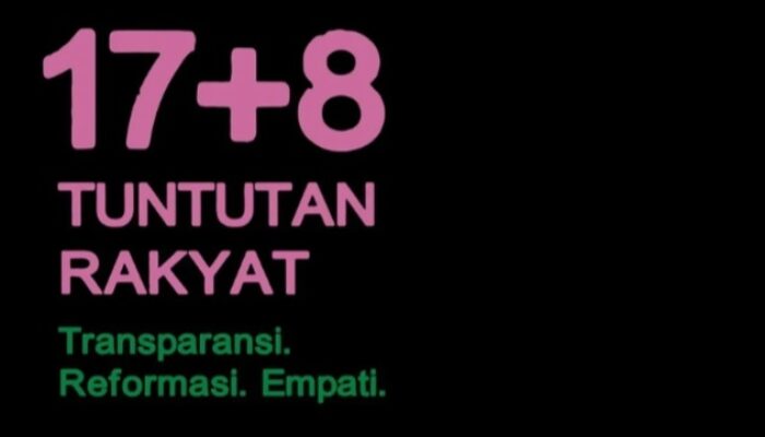 Penyerahan ‘17+8 Tuntutan Rakyat’ Mundur Jadi Pukul 14.30 WIB, Dihadiri Jerome Polin dkk