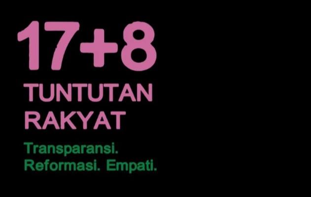 Penyerahan ‘17+8 Tuntutan Rakyat’ Mundur Jadi Pukul 14.30 WIB, Dihadiri Jerome Polin dkk