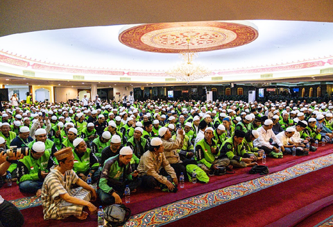 Maulid Nabi, Ribuan Driver Ojol Doakan Perdamaian Bangsa