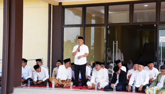 Doa dan Istighosah di Mapolres Pangandaran: Kyai Luthfi Fauzi Tegaskan Persatuan Umat
