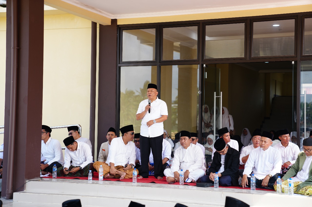 Doa dan Istighosah di Mapolres Pangandaran: Kyai Luthfi Fauzi Tegaskan Persatuan Umat