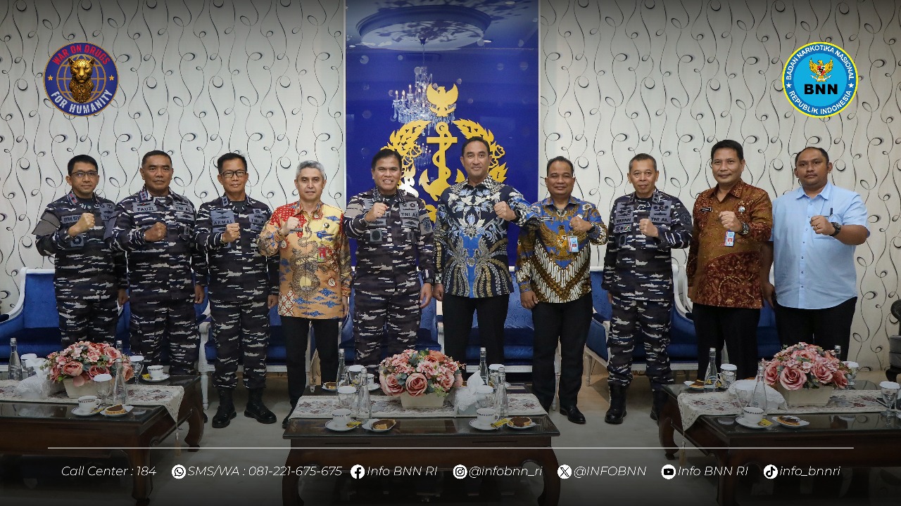 BNN dan TNI AL Bersatu Hadang Arus Narkotika di Lautan Nusantara