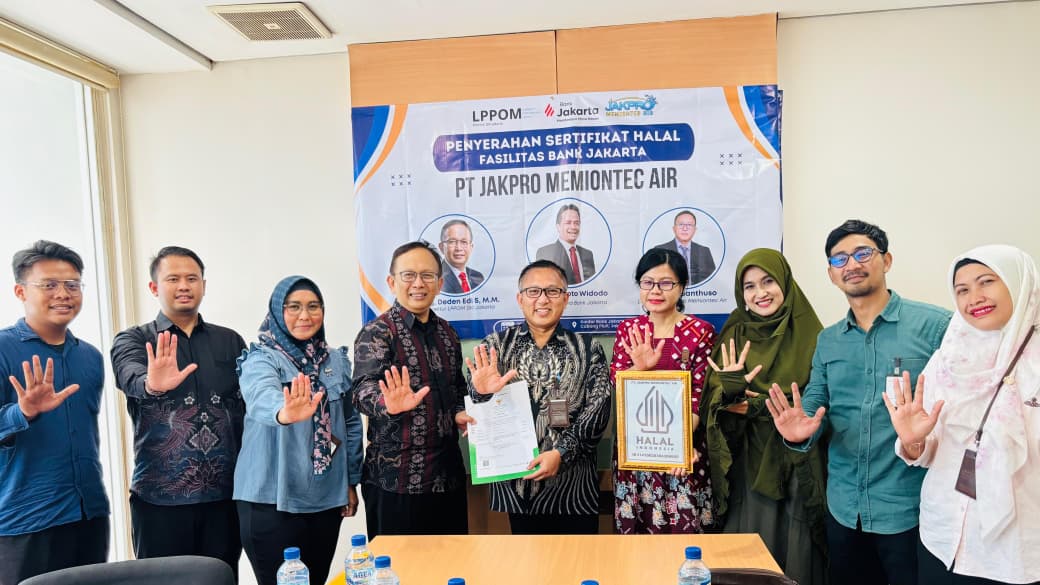 Resmi Halal! Air Jakpro Memiontec Air Disalurkan ke Warga Jakarta Lewat PAM Jaya
