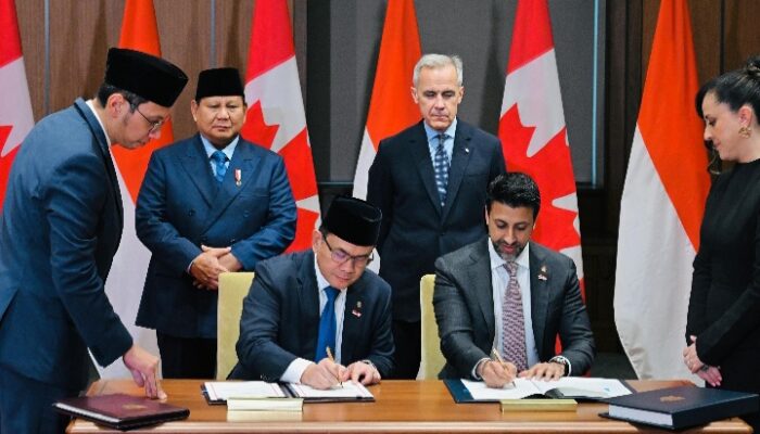Penandatanganan Nota Kesepahaman Indonesia – Kanada