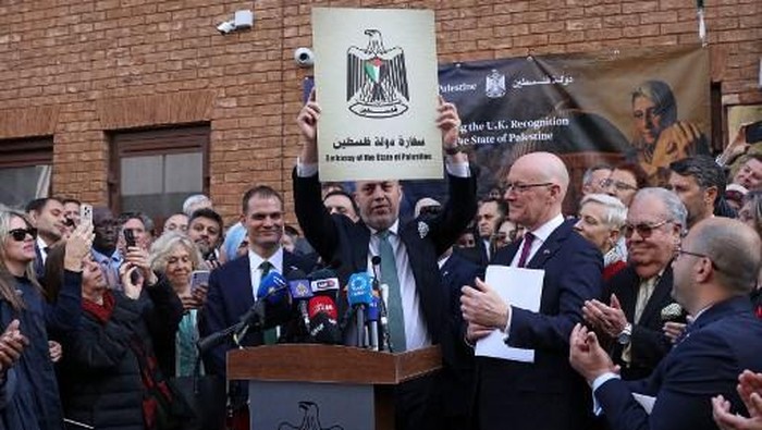 Palestina Resmi Buka Kedutaan Besar di London Usai Inggris Beri Pengakuan