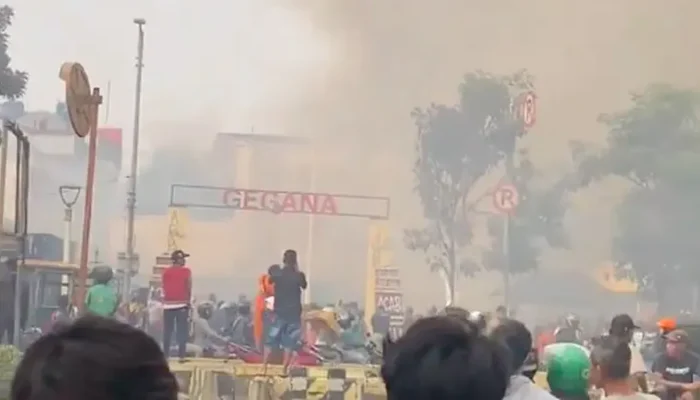 Polisi Tangkap 5 Pelaku Pembakaran Markas Gegana Brimob