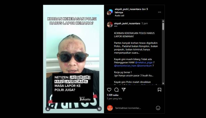 Pria Pengaku Dipukul Harusnya Buat Laporan, Bukan Ngoceh di Medsos Sudutkan Polri