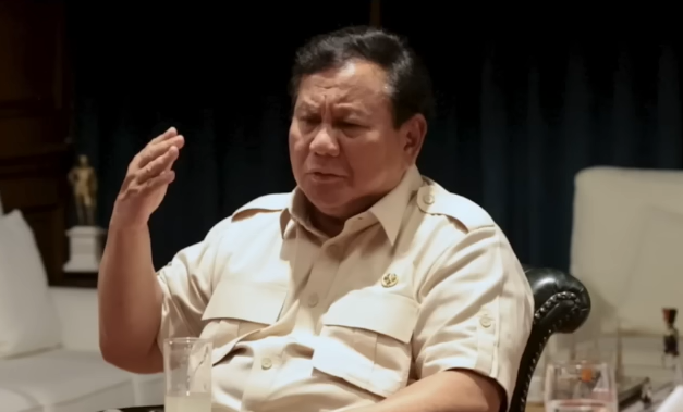 Prabowo Subianto di Hambalang