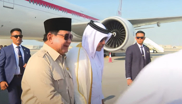 Nggak Ada Takutnya, Prabowo Sambangi Qatar Walau Habis Ada Serangan