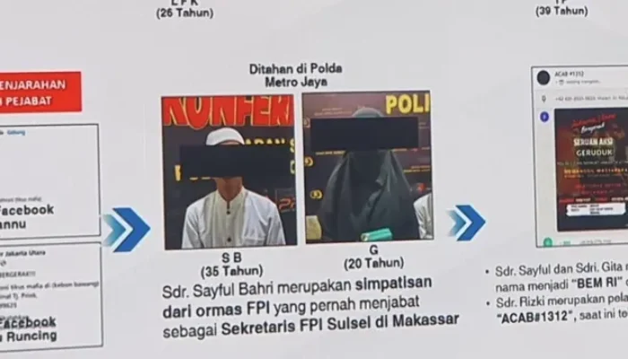 Polisi Ungkap Peran Simpatisan FPI dalam Aksi Penjarahan Agustus