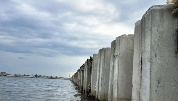 Tanggul Beton Cilincing Viral, Ini Kata KCN & KKP