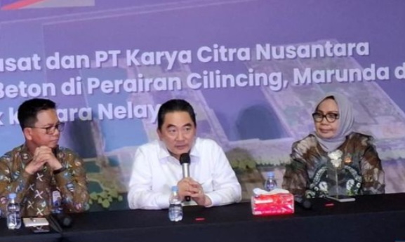 Penjelasan Pemilik Tanggul Beton di Laut Cilincing
