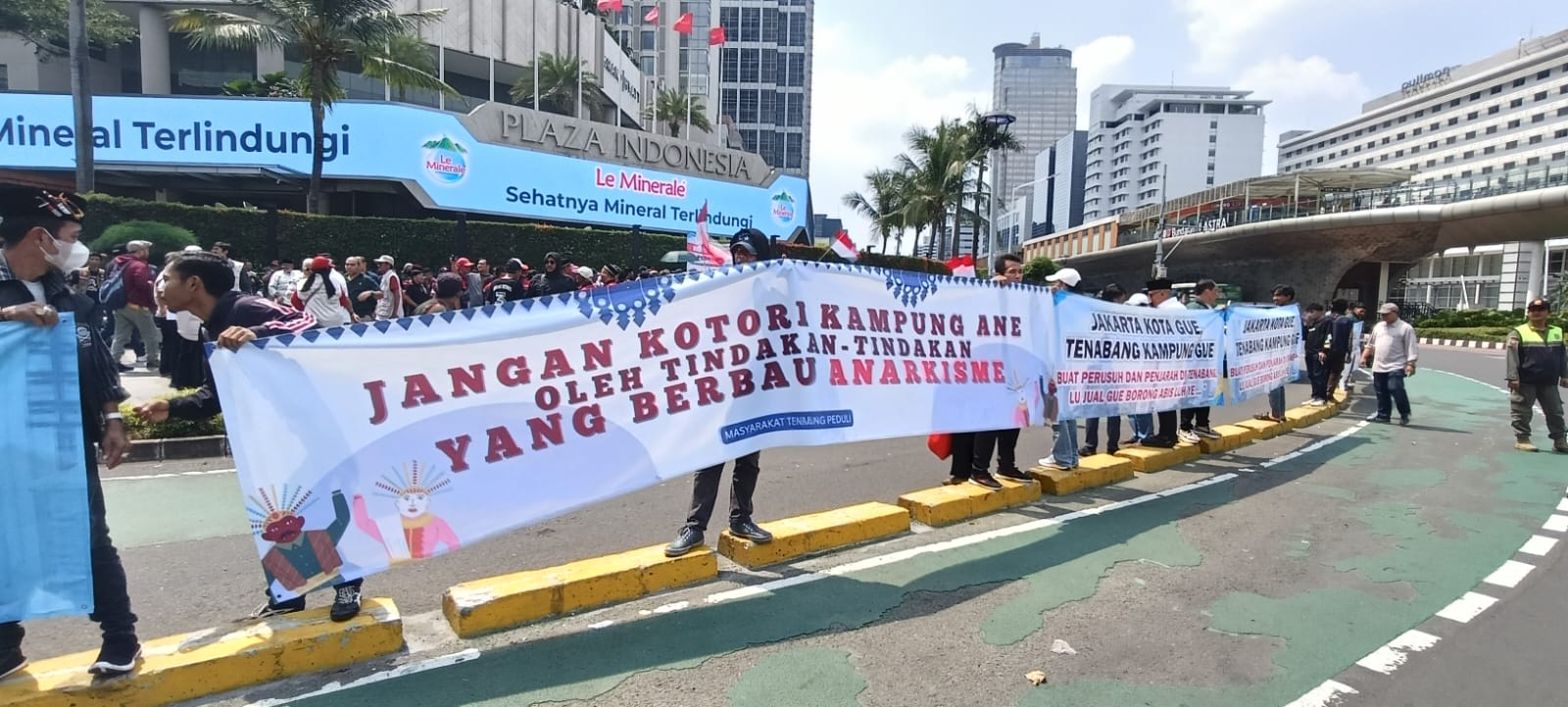 Gerakan Betawi Turun ke Jalan di Bundaran HI: Tolak Anarkisme, Siap Hadang Perusuh!